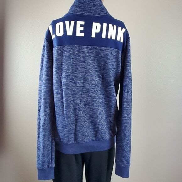 Pink Victoria Secret Navy Blue & White Pul… - Picture 2 of 4